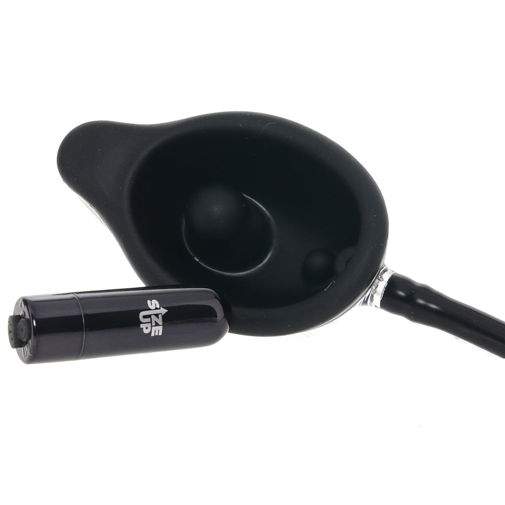 Size Up Vibrating Mini Pussy & Clitoral Pump Vibrators > Clitoral Suction & Stimulation - Tophatter Daily Deals